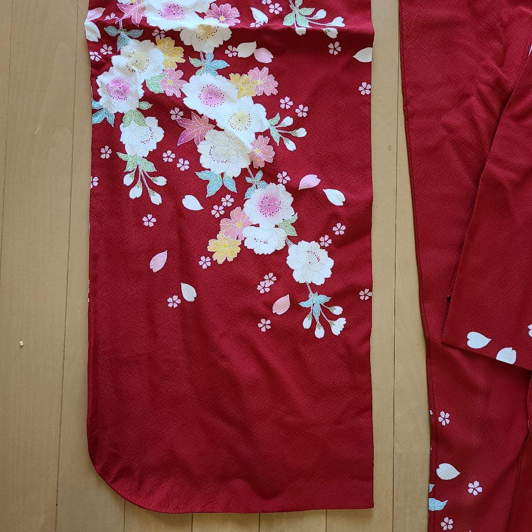 【159cm着画あります】丸昌★赤振袖セット