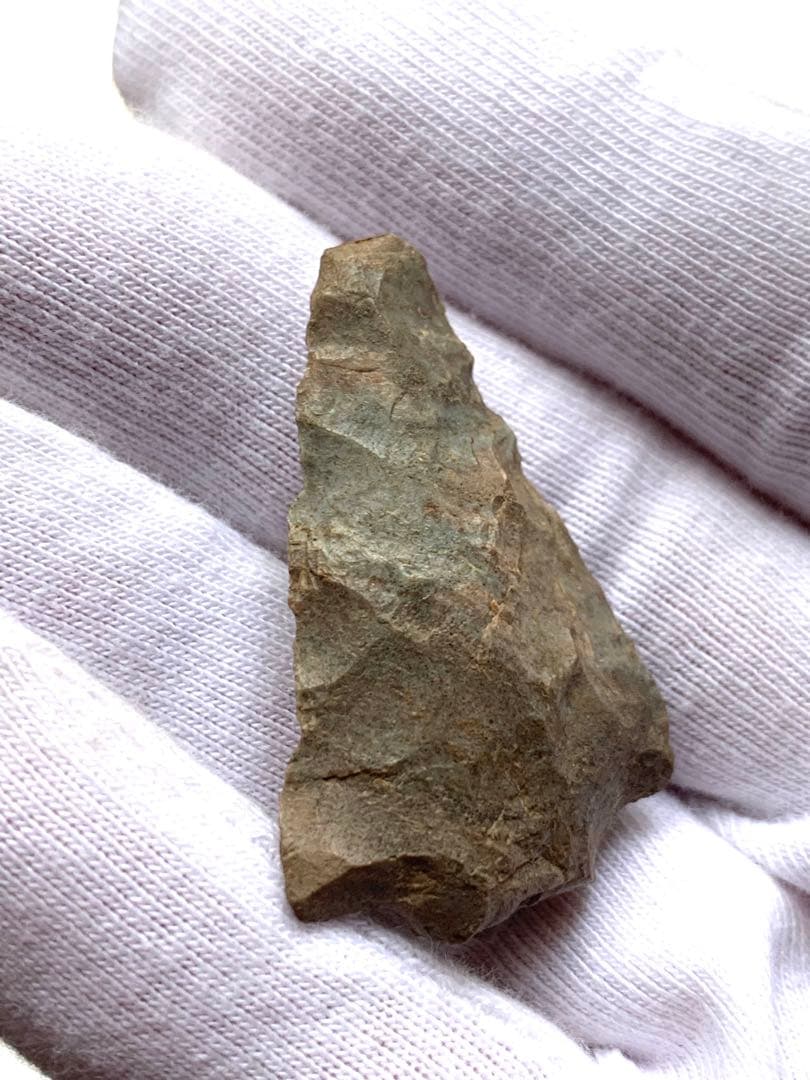 旧石器時代　矢尻　打製石器　出土　紀元前　尖頭器　土器　勾玉　石斧　化石　隕石