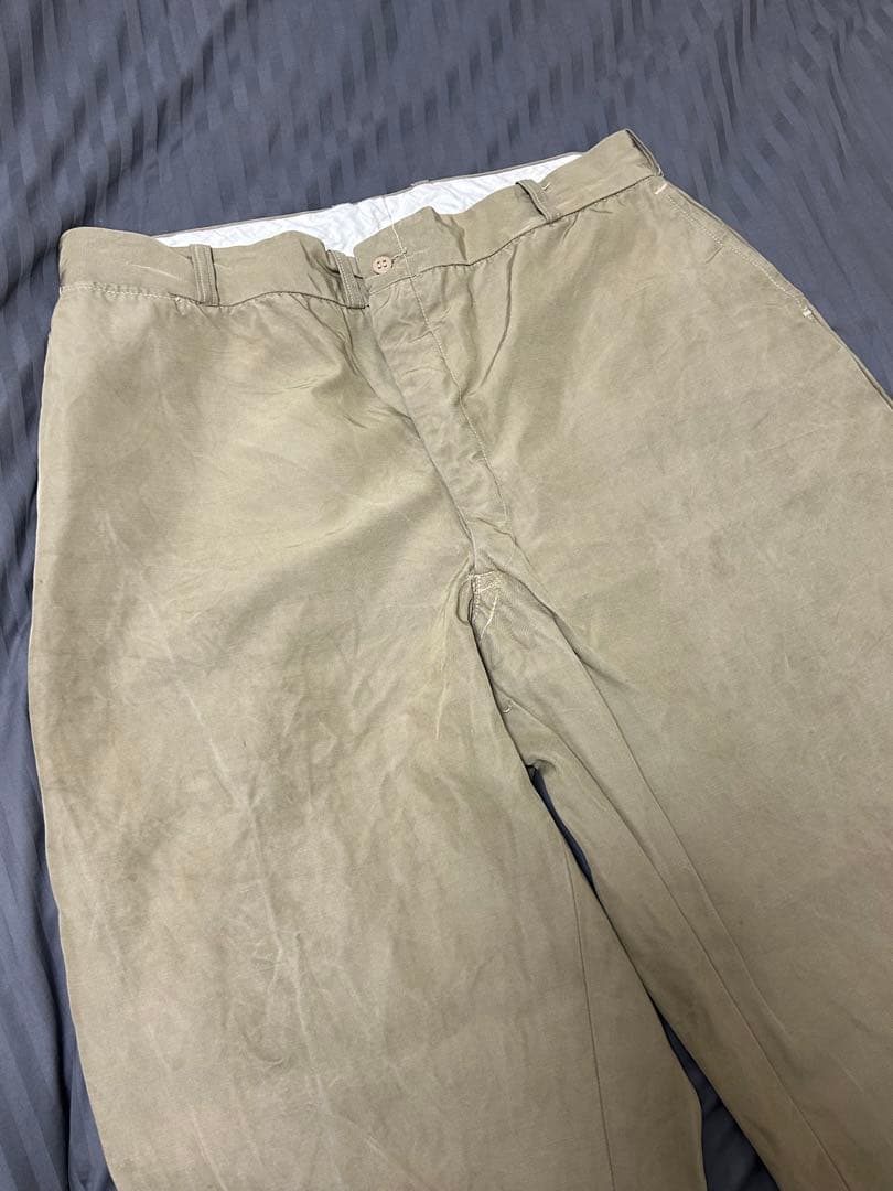 40s 50s Duxbak Utica レーヨンコットン　トラウザー