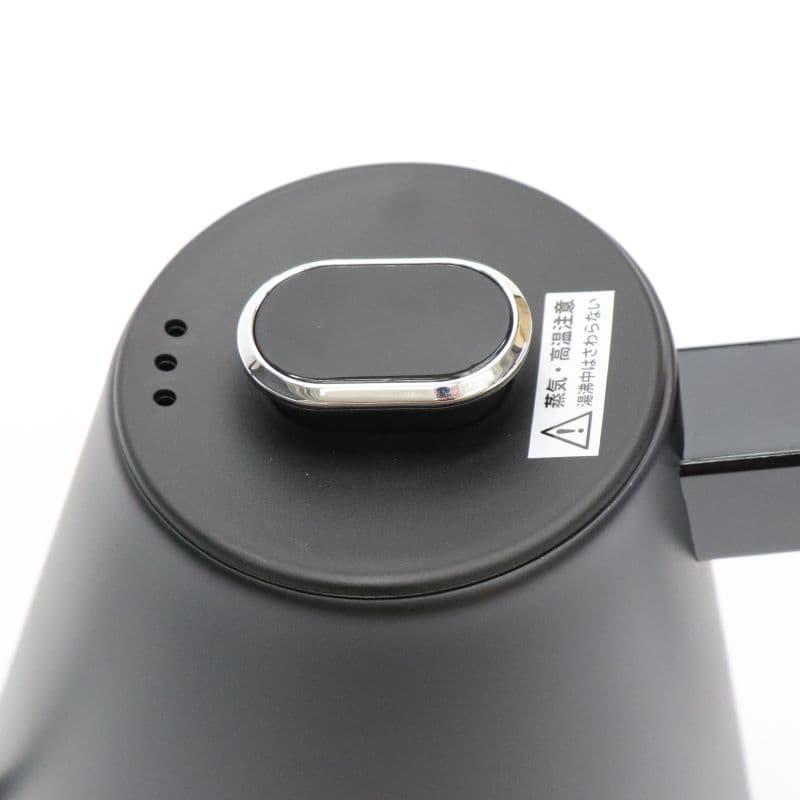 温度調節機能付きグースネックケトル　ホワイト