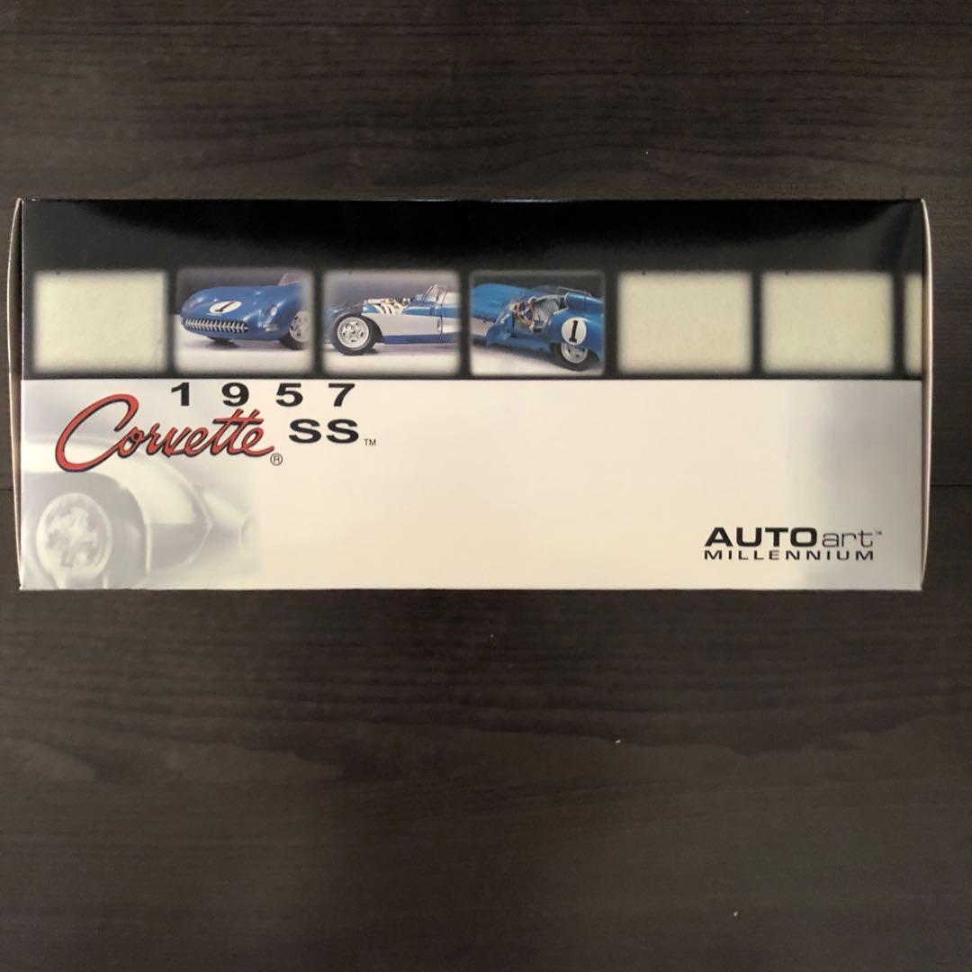 オートアート ミレニアム　1957 CORVETTE SS 1/18