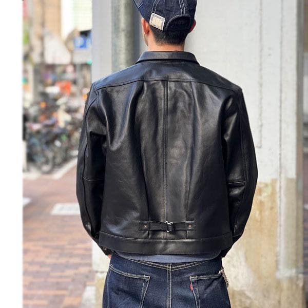 Schott ショット シープレザー 1st トラッカージャケット Mサイズ