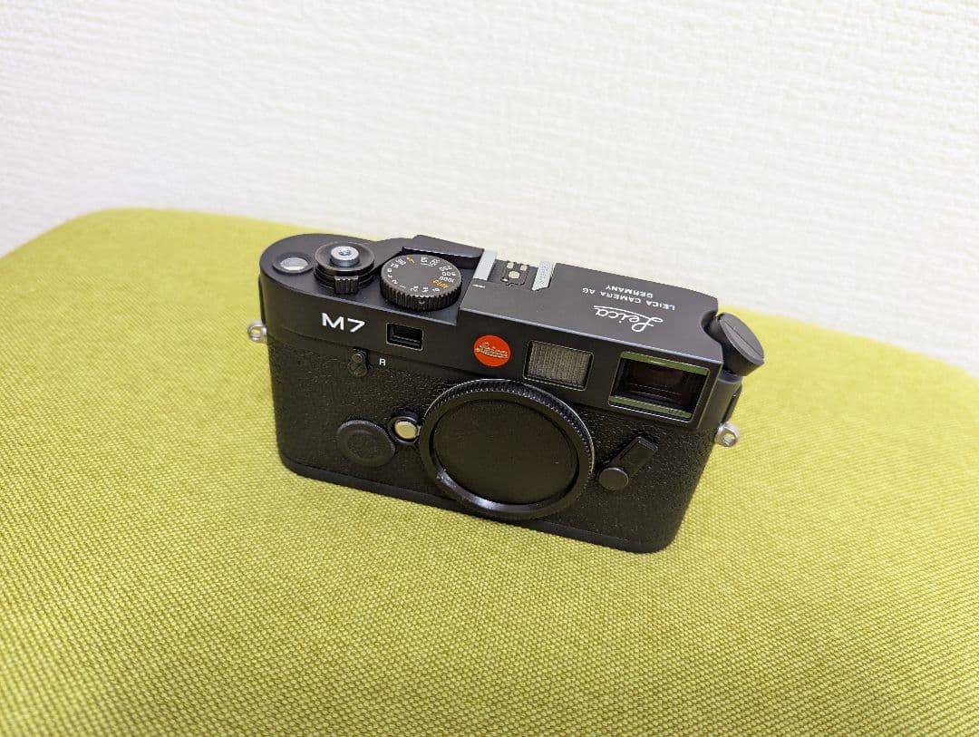 【美品】Leica M7 ブラック 0.72 Japan engrave OH済