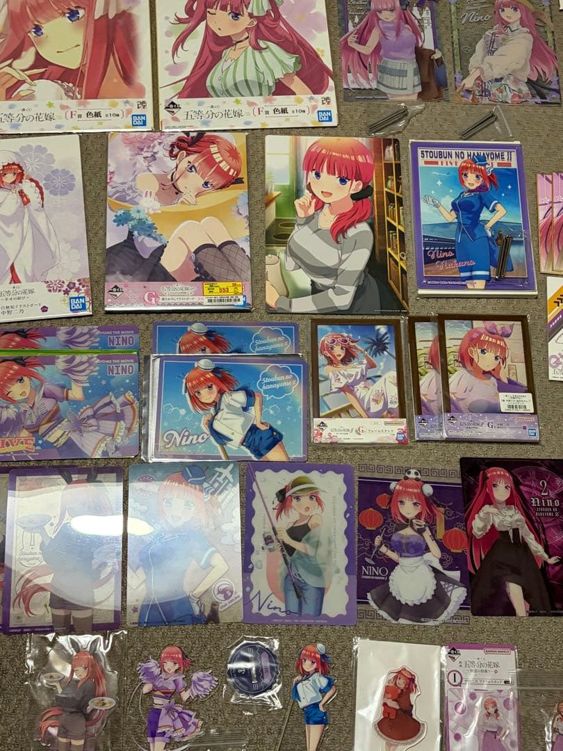 五等分の花嫁　中野二乃　グッズまとめ売り