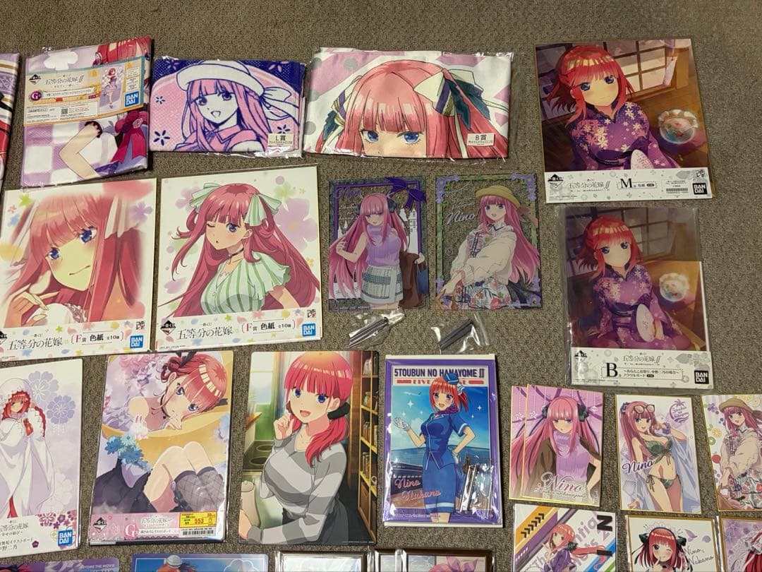 五等分の花嫁　中野二乃　グッズまとめ売り