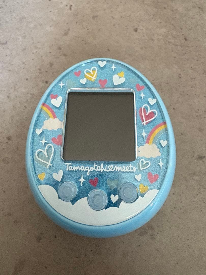 たまごっち　みーつ　ブルー　美品