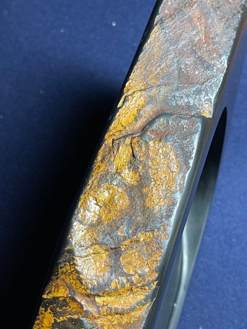 【墨研】龍渓石硯◆翠川秀石作「自然石硯」◆使用品◆書道具 文房四宝 和硯