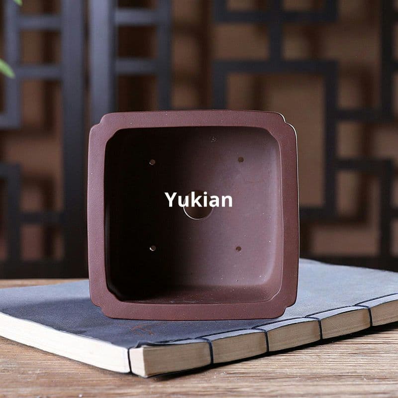 紫砂の鉢 盆栽鉢 植木鉢 小品盆栽鉢 大品盆栽鉢 台湾紫砂の鉢