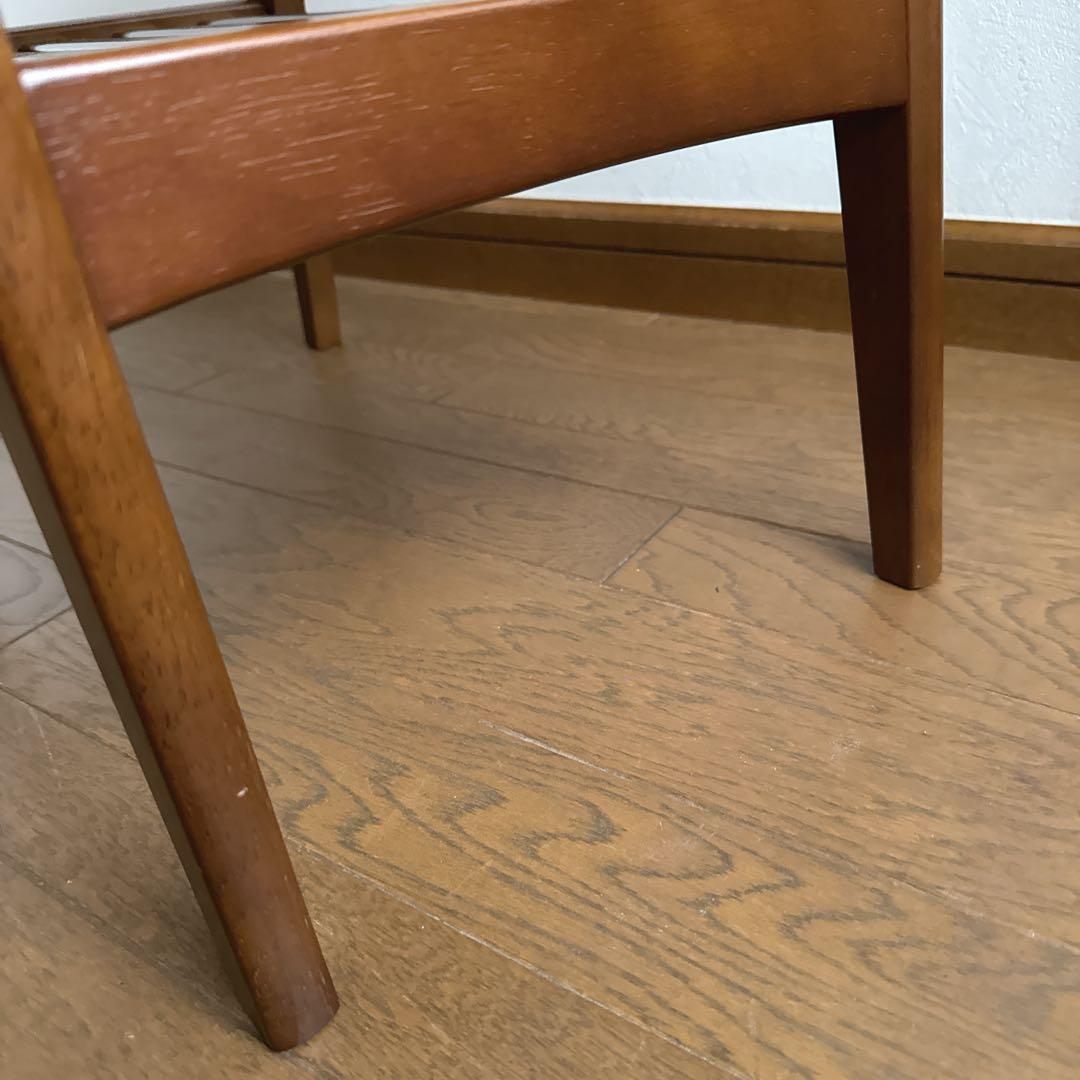 カリモク60　リビングテーブル　小　ウォールナット　サイドテーブル　ローテーブル