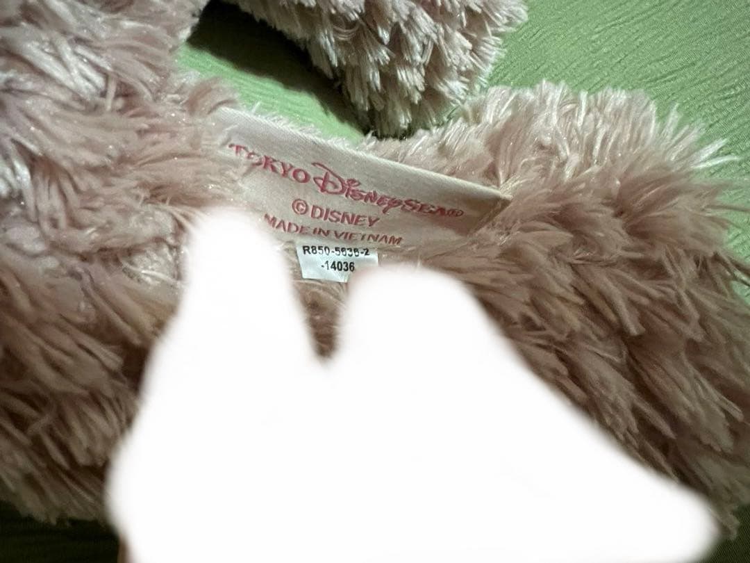 ダッフィー、シェリーメイのMサイズぬいぐるみ