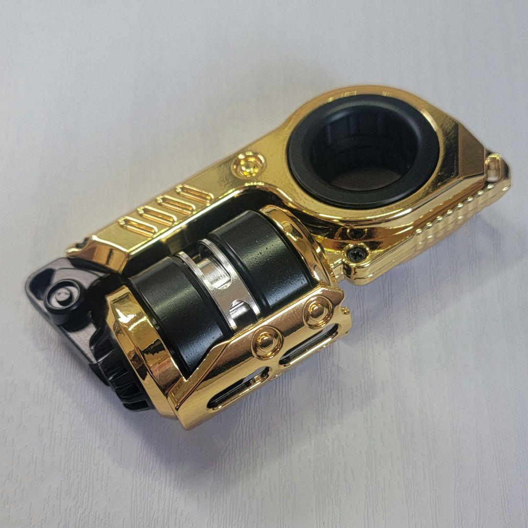 新品 フィジェットトイ スタングレネード 音叉内蔵 EDC スライダー ゴールド