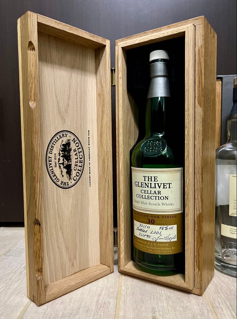 【グレンリベット】THE GLENLIVET 30年 21年　30年　空き瓶