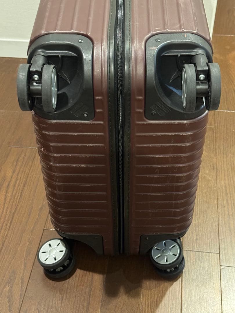 (破損あり)RIMOWA リモワSALSA マットカルモナレッド　キャリーケース
