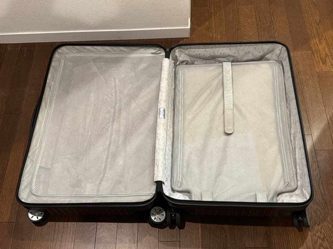 (破損あり)RIMOWA リモワSALSA マットカルモナレッド　キャリーケース