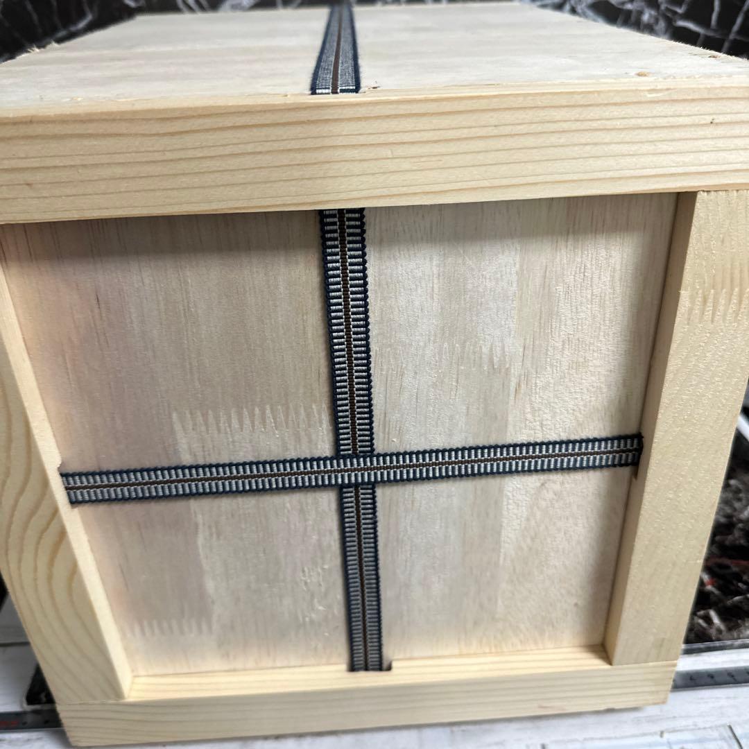 李朝染付、竹雲鳳凰提灯、大壺。　完品、無傷。