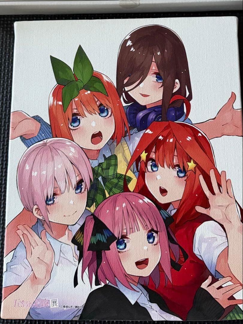 五等分の花嫁　キャンパスボード　6点セット