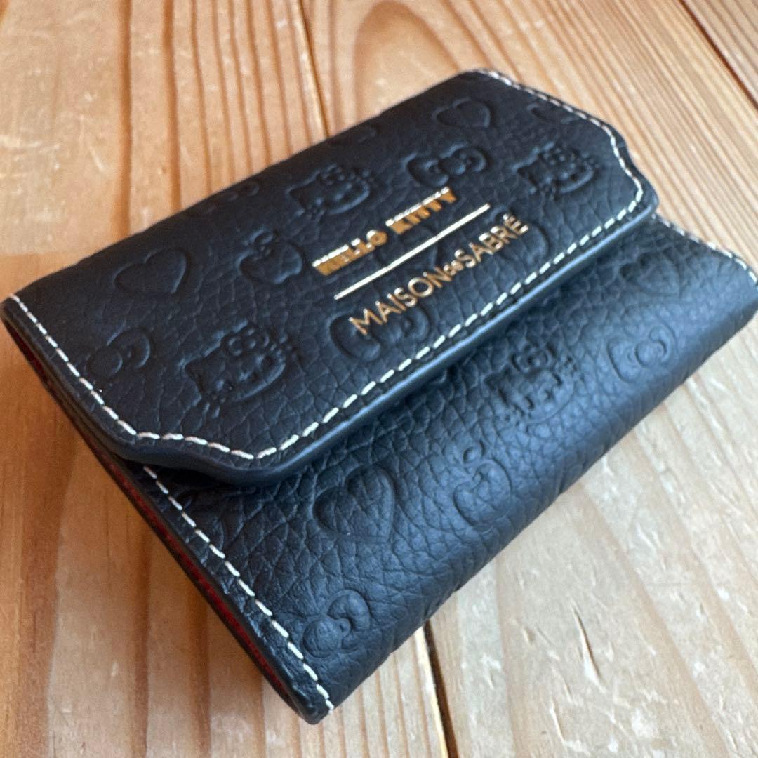 【レア＆新品】MAISON de SABRE×ハローキティ 三つ折りウォレット♡