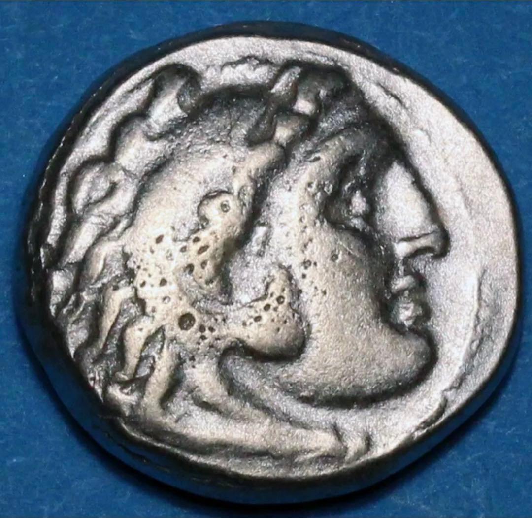 古代ギリシャ銀貨アレキサンダー大王銀貨