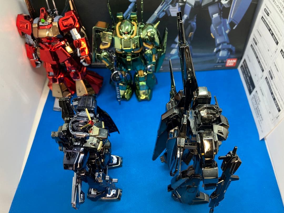 HG 1/144 Z ガンダム　メッキ　バージョン　ザク　リック　ディアス
