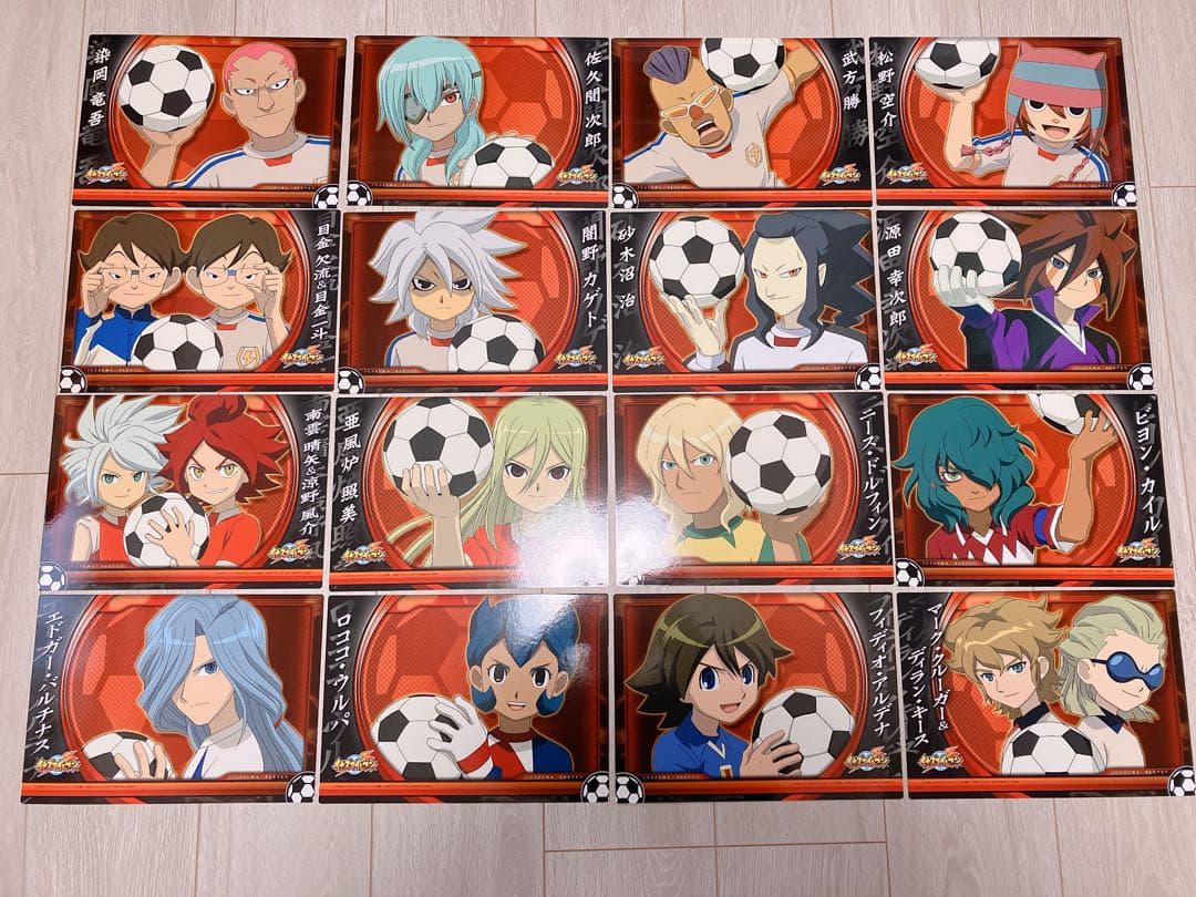 イナズマイレブンビッグカードコレクション 全32種セット