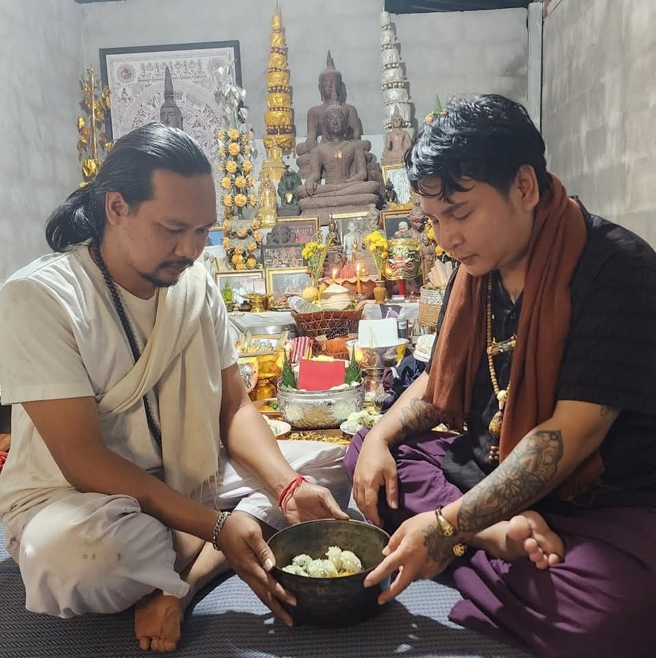 ンガン　\"セッティロギヤ\" タイお守り　プラクルアン 恋愛　幸運　金運