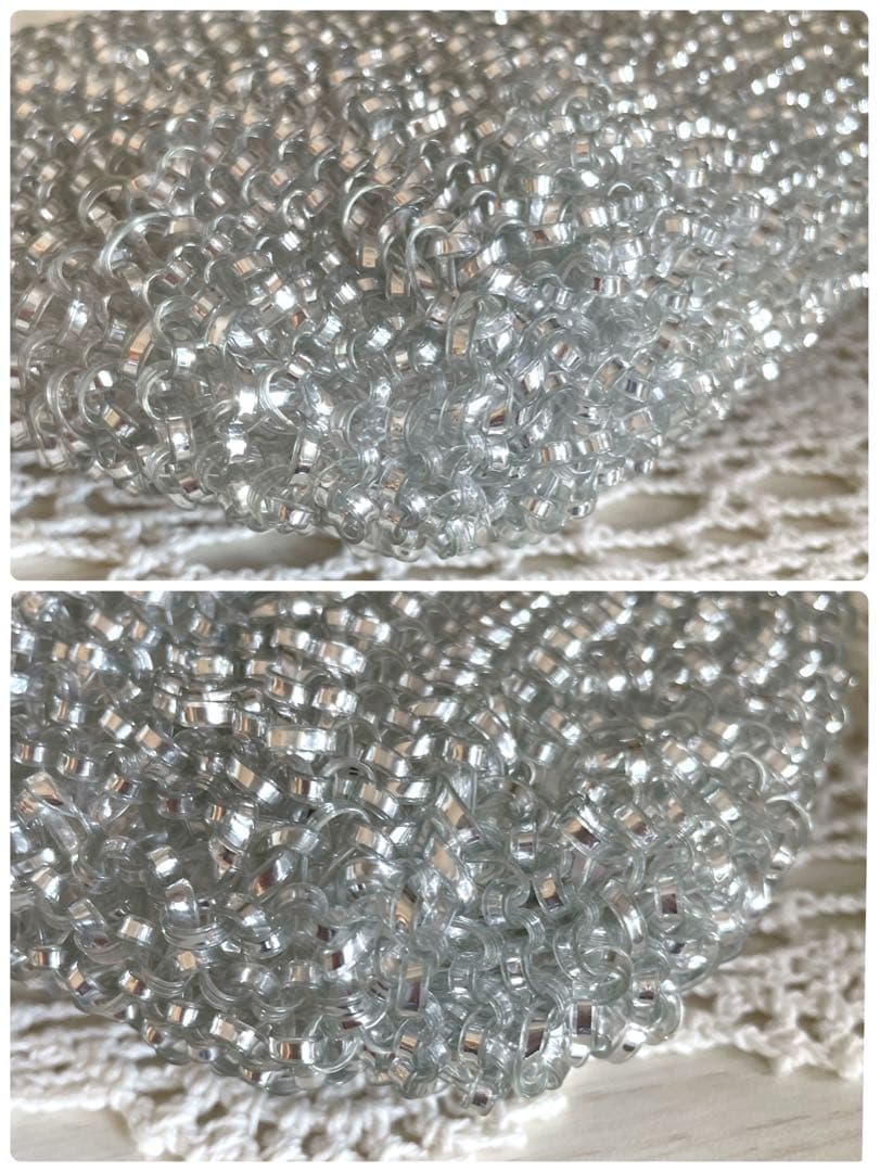 美品　アンテプリマ　ワイヤー　ニュースタンダード　ショルダーバッグ　シルバー