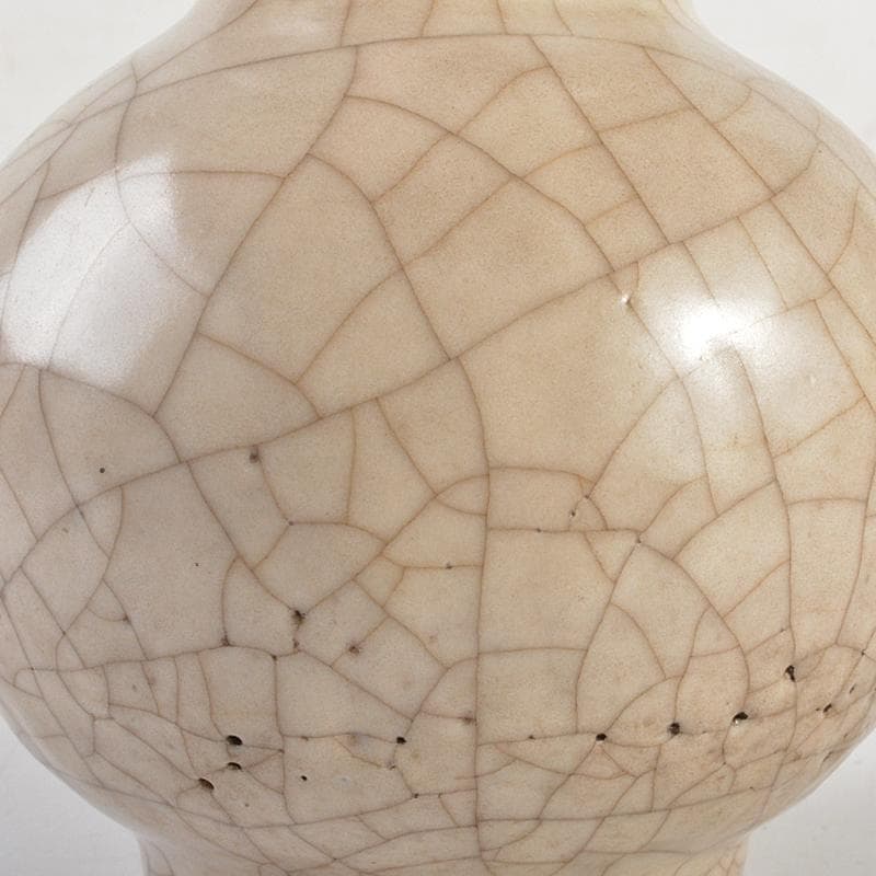 中国　哥釉　貫耳　葫蘆瓶　C　7293E