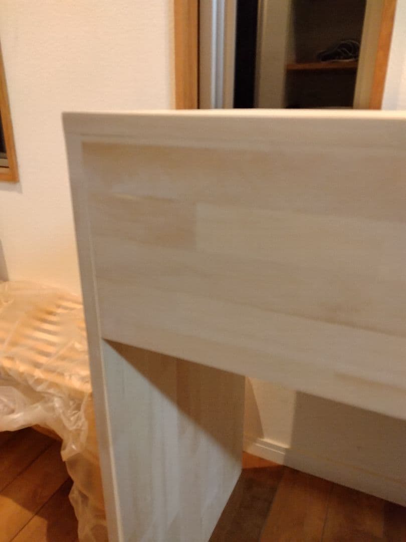 木製　ハンドメイド　オーダー　コの字　テーブル　カウンター　棚　シェルフ