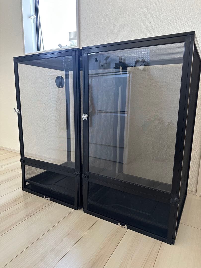 ※専用※ 爬虫類　カメレオン　メッシュケージ　2台　45×45×80
