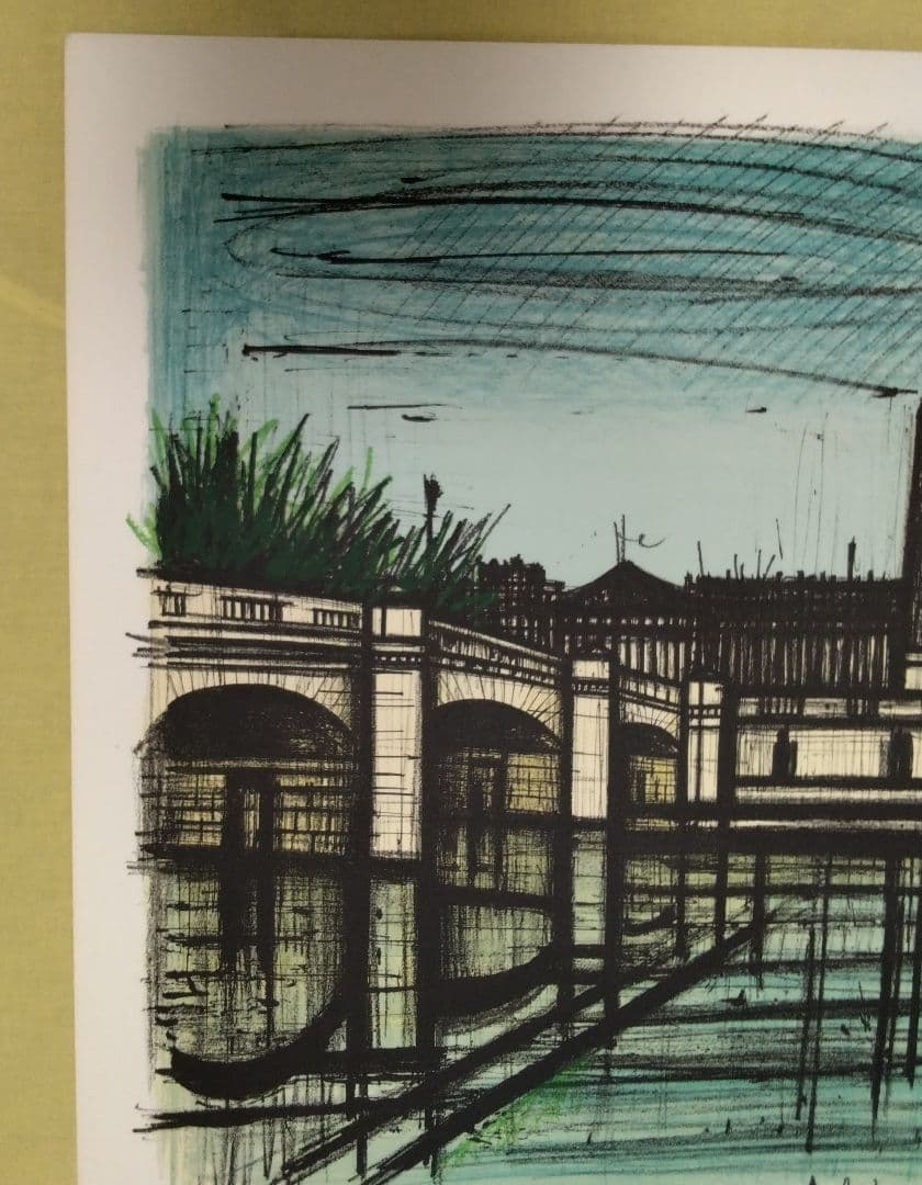 Bernard Giffet リトグラフ 1968年制作