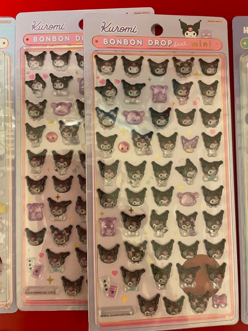 『正規品』たまごっちボンボンドロップシール　サンリオミニしずくちゃんミニ 16枚