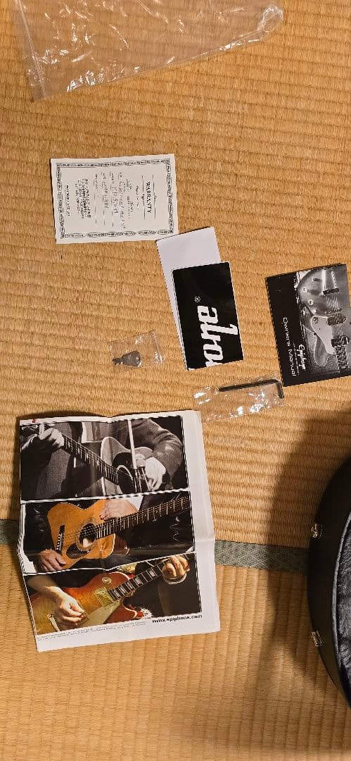 エピフォン Prophecy plus EMGハードケース付