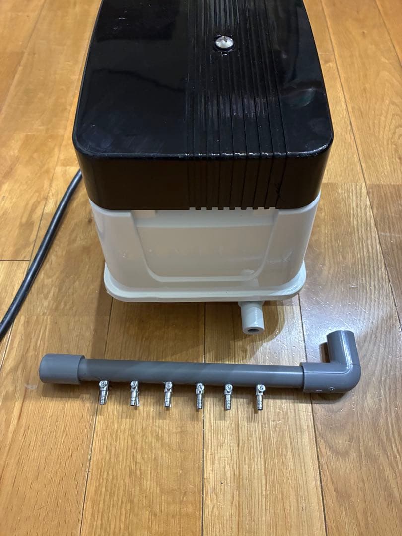 浄化槽　ブロワ　エアポンプ　6連コック付　安永エアーポンプ　LP-60EN