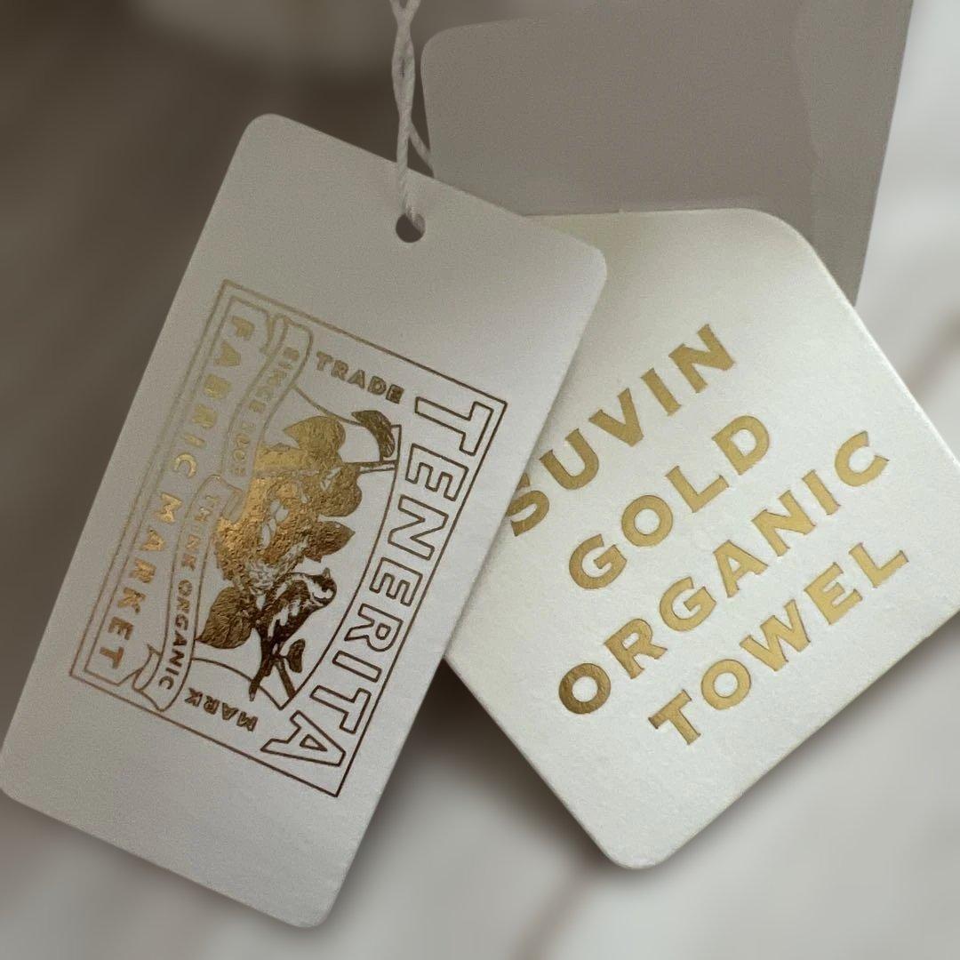 新品　TENERITA SUVIN GOLD ORGANIC TOWEL