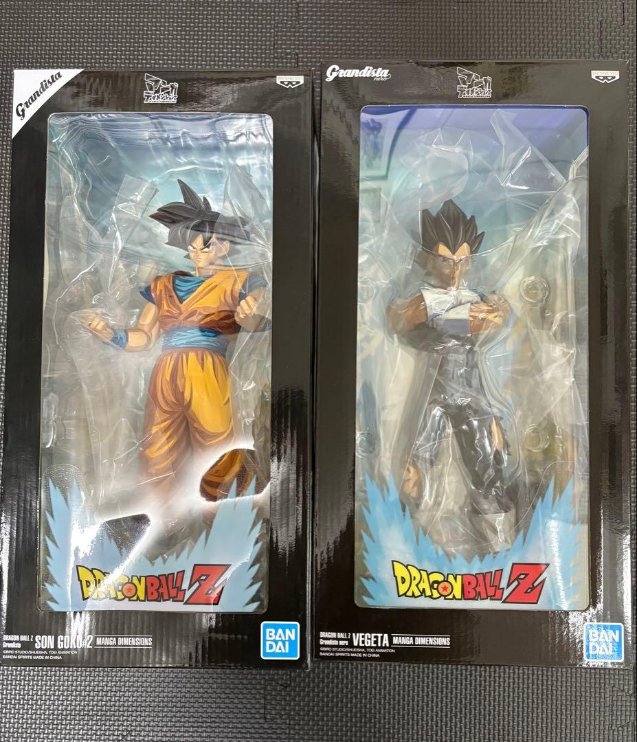 【ドラゴンボール】二次元彩色　孫悟空・ベジータ【マンガディメンションズ】