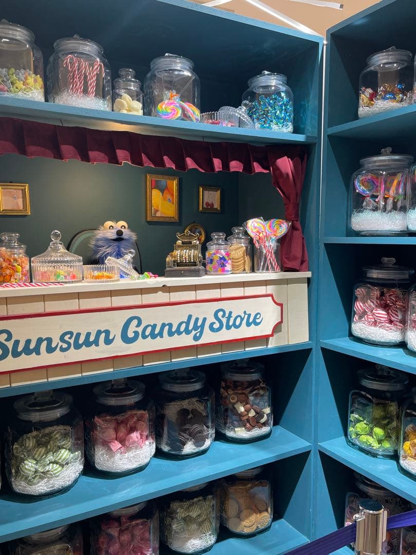 パペットスンスン キャンディストア ぬいぐるみ3体セット