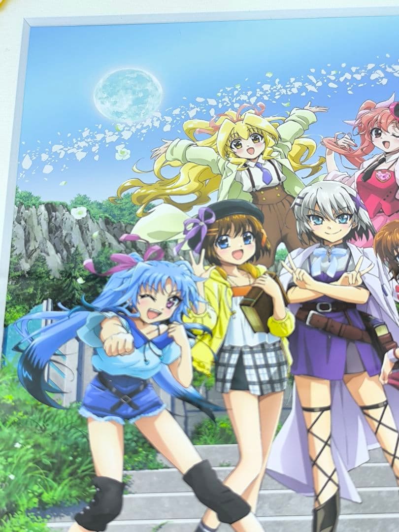 魔法少女リリカルなのは はやて ユーリ イリス シュテル キャラファイングラフ