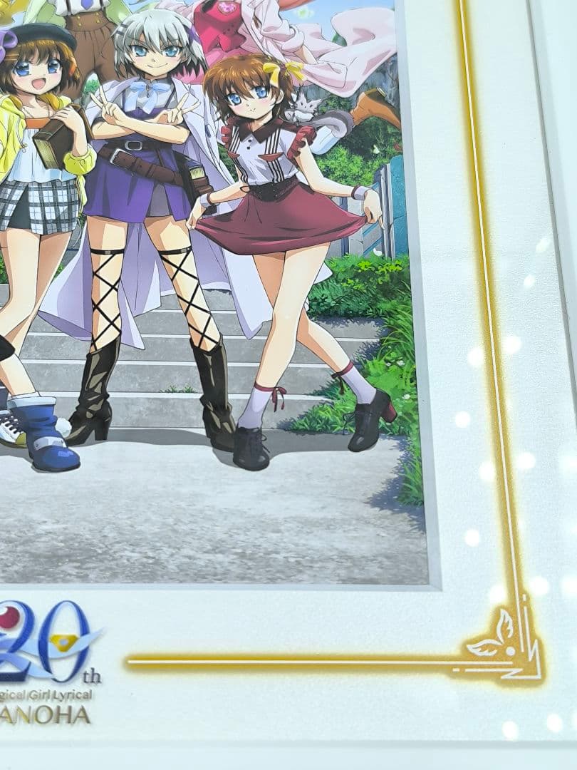 魔法少女リリカルなのは はやて ユーリ イリス シュテル キャラファイングラフ