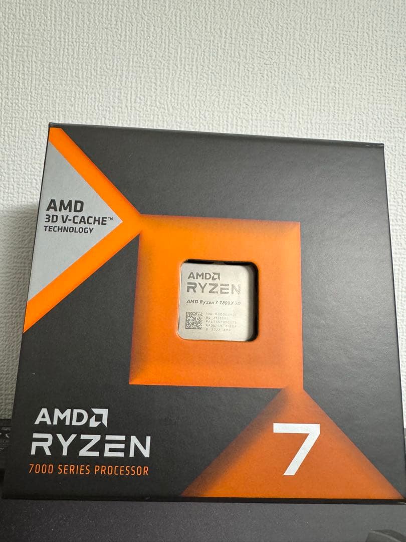 CPU AMD Ryzen 7 7800X3D