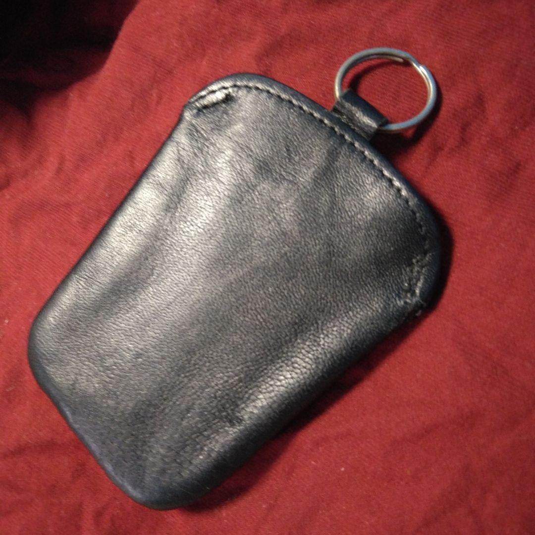 Porsche レザーキーケース 黒