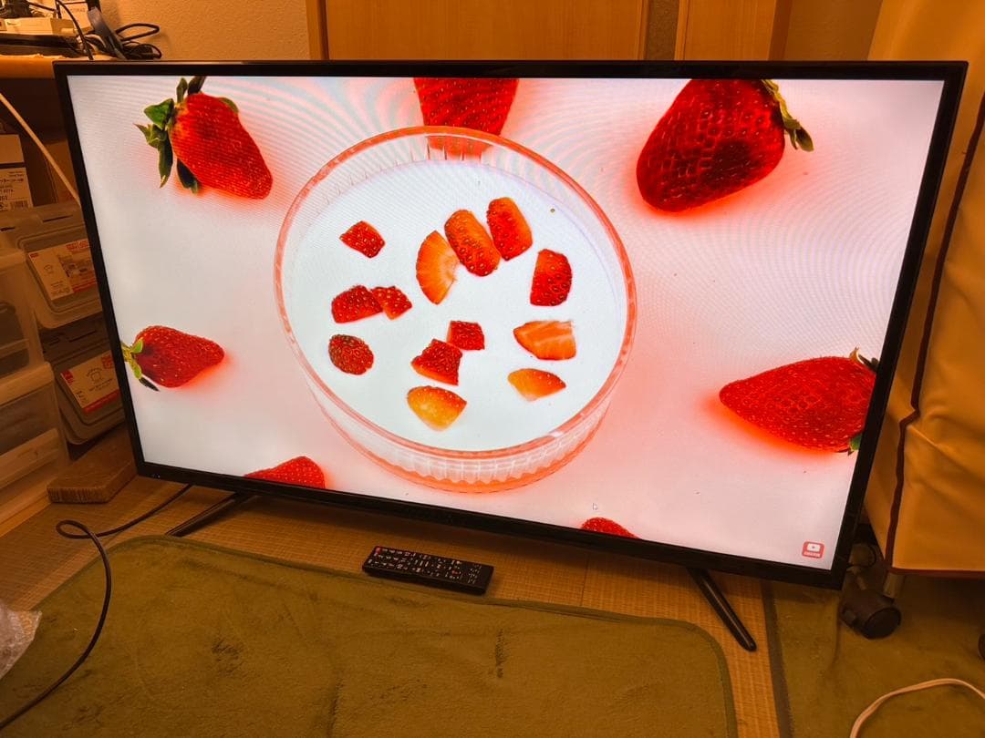 アグレクション 48型　テレビ　TAG-48TV　2019年製　映り綺麗極美品！