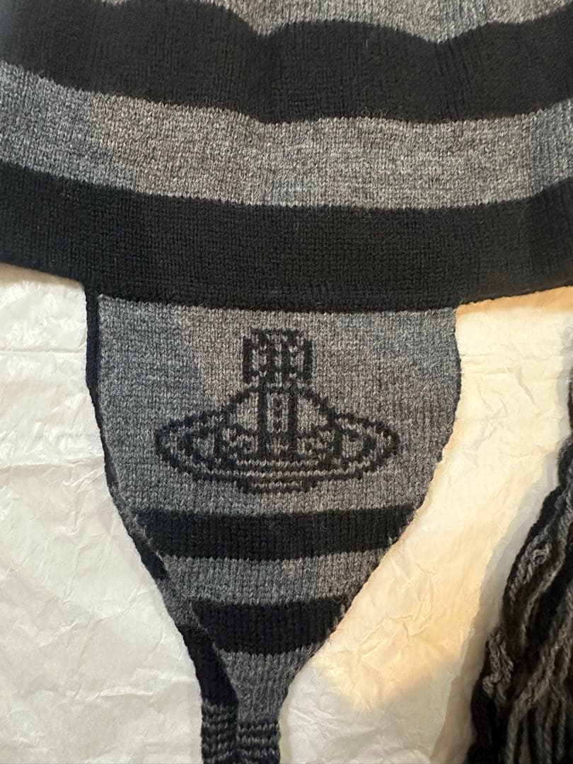 Vivienne Westwood ストライプニット帽