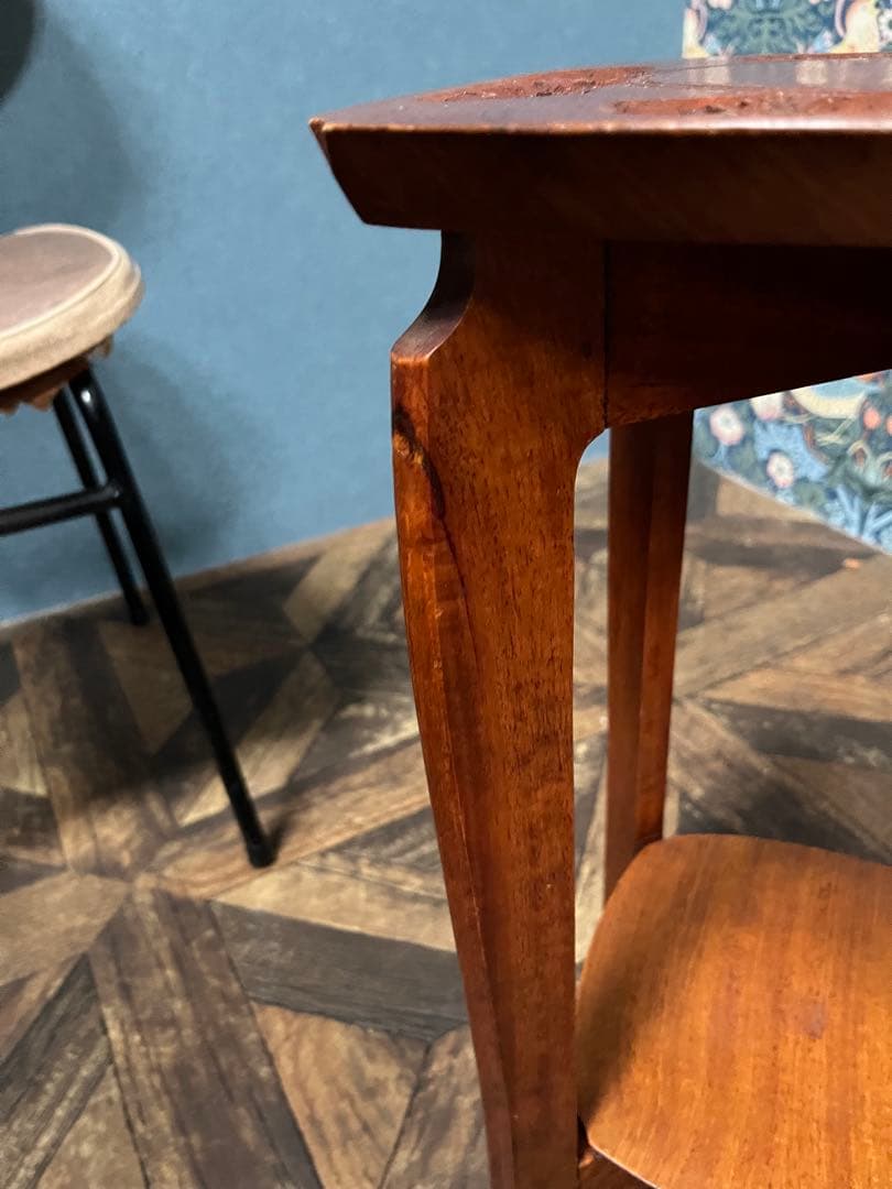 花台 スツール 木製 インテリア 彫刻 木彫り