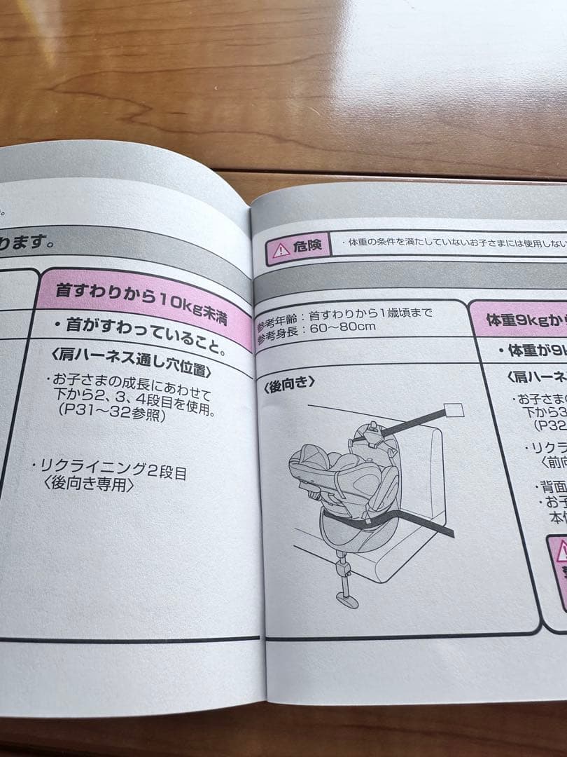 美品Aprica 回転機能付きチャイルドシート