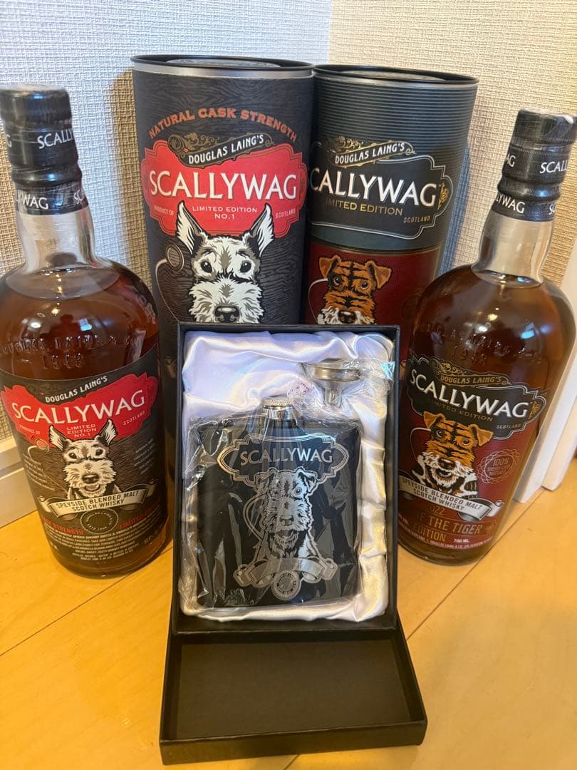 スカリーワグ2本 スキットルセット SCALLYWAG 500