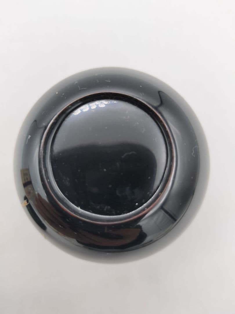 c547【新品・未使用】長棗 菊垣蒔絵 佐々木麗峰 木箱 茶道具