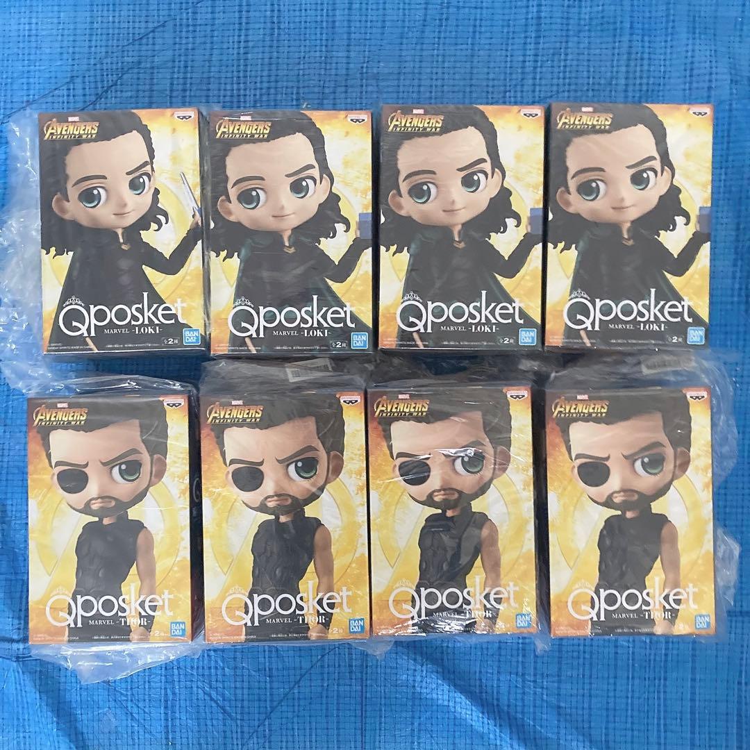 MARVEL 新品フィギュア THOR ソー / ROKI ロキ　8個セット