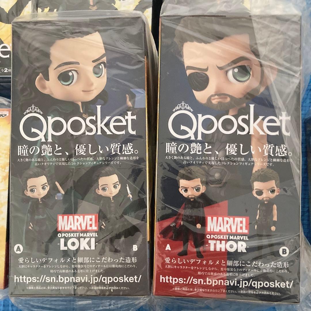 MARVEL 新品フィギュア THOR ソー / ROKI ロキ　8個セット