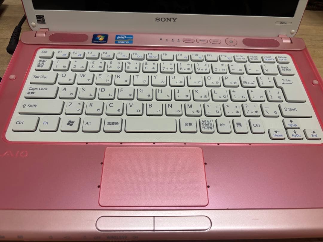 SONY VAIO PCG-61813N ノートパソコン　ピンク