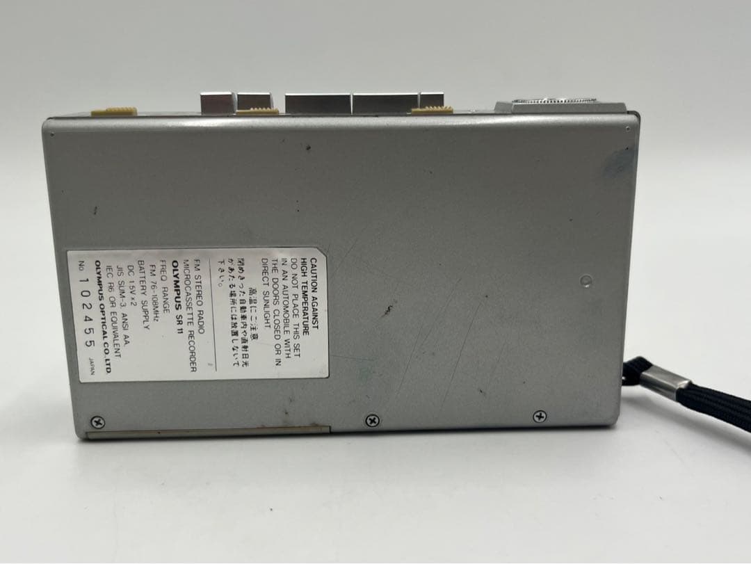 OLYMPUS オリンパス SR11 FMステレオ マイクロカセットレコーダー